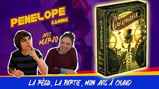 [ CLOCKWORKER ] - La règle, la partie, mon avis ! Un engine building steampunk avec des robots !