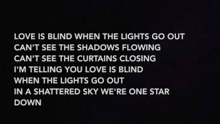 Love is Blind Lyrics - Låpsley