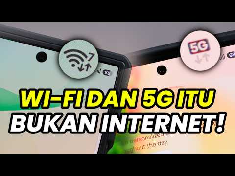 Wi-Fi & 5G Ternyata Bukan Internet?! Ini Penjelasan Sebenarnya!