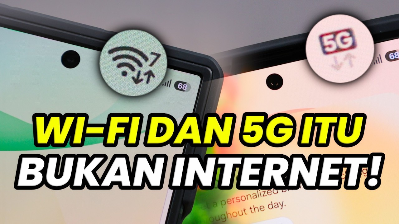 Wi-Fi & 5G Ternyata Bukan Internet?! Ini Penjelasan Sebenarnya!