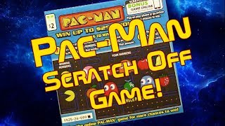 Pac Man Scratch Off Game!