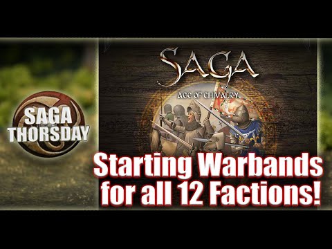 Beginner Warbands for every Chivalry faction! SAGA THORSDAY 307