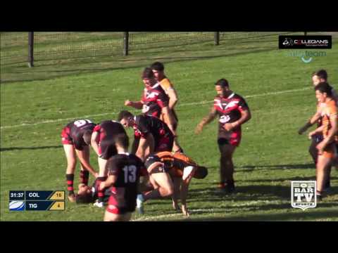 2017 IRL 1st Grade Highlights - Collegians Vs Helensburgh Tigers