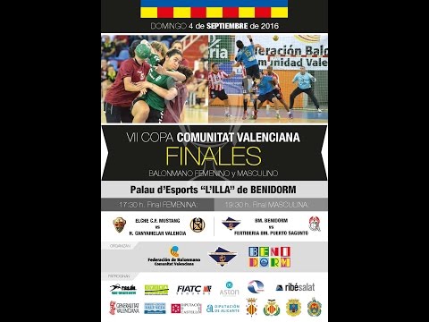 Final Copa Comunitat Valenciana Balonmano - Balonmano Benidorm - Fertiberia Puerto de Sagunto