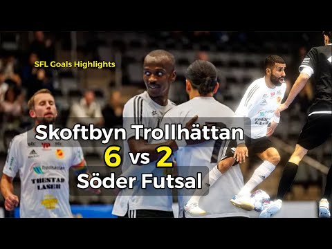 HIGHLIGHTS: Skoftbyn Trollhattan vs Soder Futsal,  6-2 ⚽️ #futsal #goals #highlights #futsalteam