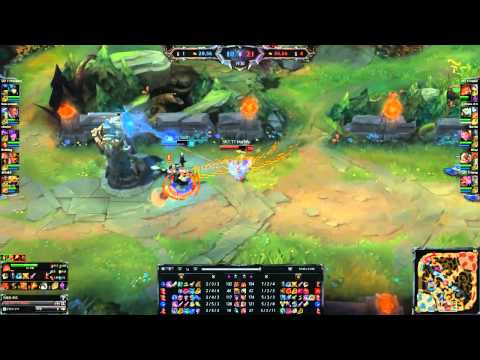 SKT T1 MaRin - Gnar highlights vs. Jarvan IV - Korean SoloQ - Pre-Season 2015 - League of Legends