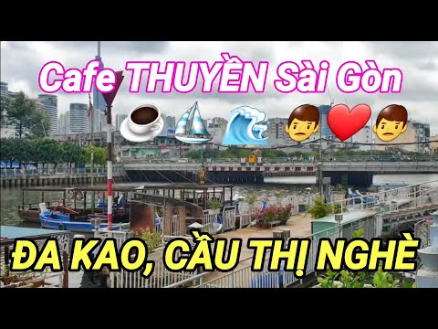 Trải Nghiệm Cafe Thuyền Trên Kênh Nhiêu Lộc Đakao Quận 1 Sài Gòn