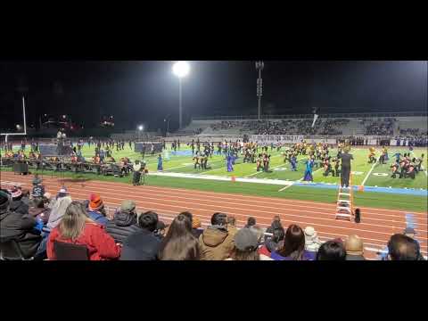 RCC Marching Tigers' Show "Wicked" SCSBOA Southwest Regional Performance 11/12