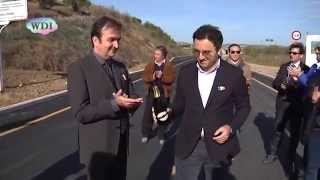 preview picture of video 'Tarsia: Provincia, inaugurato un tratto di strada verso la Sibaritide'