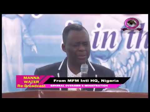 FRENCH MFM SPECIAL MANNA WATER SERVICE WEDNESDAY APRIL 1ST 2020