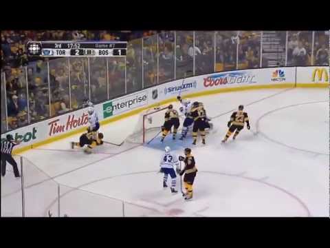 Boston Toronto Game 7 Highlights HD 5-4 Bruins Win-Leafs Collapse