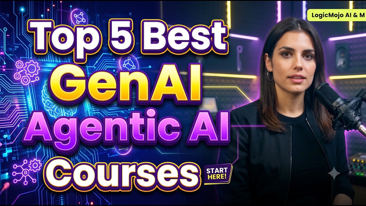 Best GenAI and Agentic AI Courses in 2026: Which One Actually Gets You Hired — YouTube thumbnail