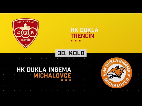 30.kolo Dukla Trenčín - HK Dukla INGEMA Michalovce HIGHLIGHTS