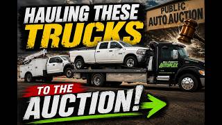 Mr Wrecker - Taking work trucks to the Auto Auction
