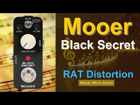 Mooer Black Secret Distortion Pedal