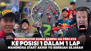 Download lagu Komentator Saja TERKEJUT dg skillnya 'Satya Mahendra Bocah INDONESIA yg Guncang PODIUM BALAP DUNIA' mp3