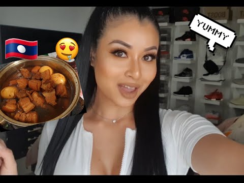 Lao Thom Khem - Caramelised Pork and Egg Stew - Easy to make home cooked dish