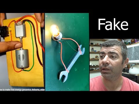 Exposing FAKE Free Energy Generator Videos