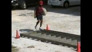 preview picture of video 'Lake Charles Fire Department's Physical Agility Test'