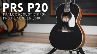 Video thumbnail for PRS P20 & P20E Parlor acoustic guitar review by Worship Tutorials