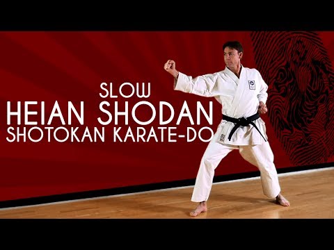 Heian Shodan (SLOW) - Shotokan Karate Kata JKA