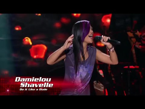 Damielou Shavelle - Do It Like A Dude | The Voice Australia 4 (2015) | Blind Auditions