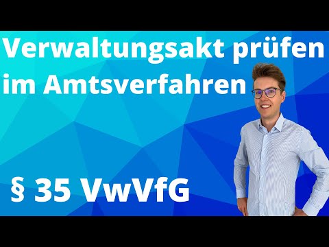 Verwaltungsakt Definition prüfen Teil 1 | Schema und Merkmale | Beispiel Amtsverfahren