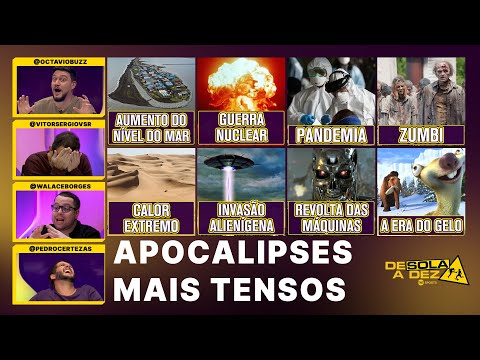 QUAL É O APOCALIPSE MAIS DIFÍCIL DE SOBREVIVER? | DE SOLA A DEZ