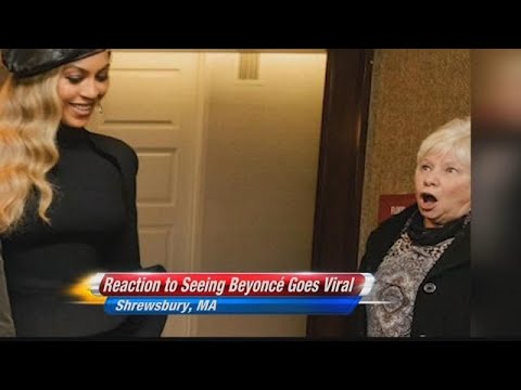 Woman's reaction to meeting Beyonce goes viral