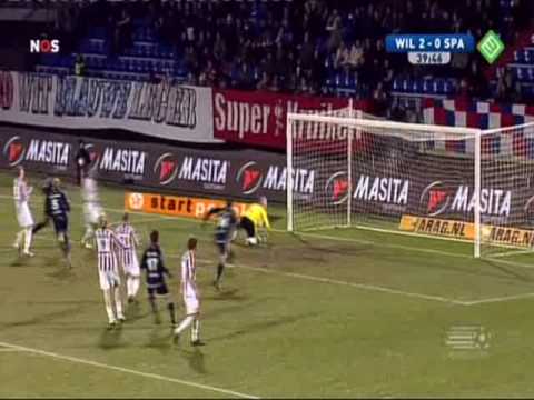 Eredivisie 2009 : J17 : Willem II - Sparta : 3-2