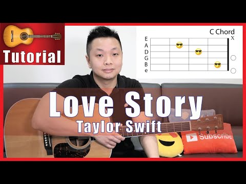 Love Story - Tutorial per chitarra di Taylor Swift - VERSIONE FACILE