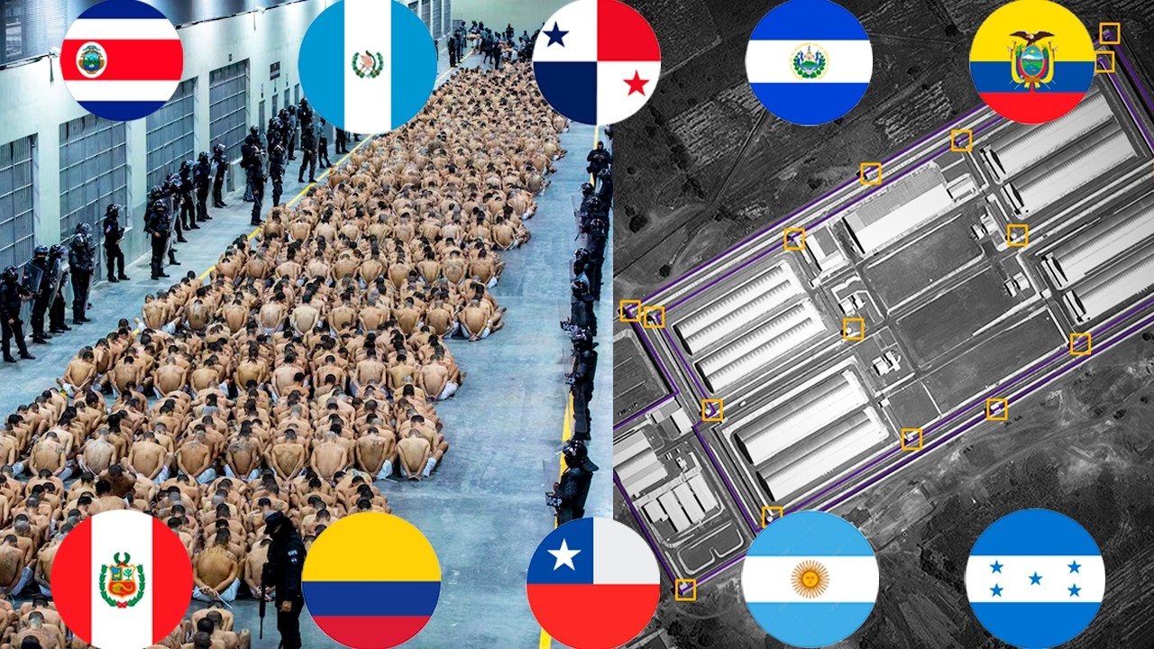 ⚠️10 MEGACÁRCELES DE AMÉRICA LATINA QUE TIENES QUE CONOCER 🔒🌎