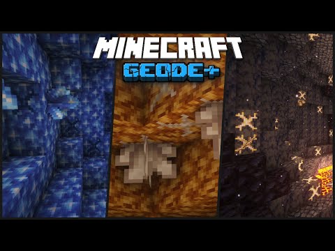 OnMod - MORE Geodes? - Geode Plus (Minecraft mod showcase)