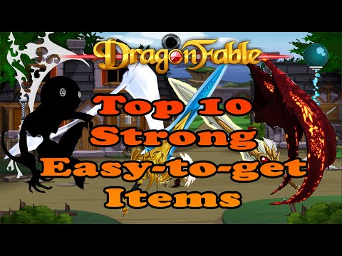 DragonFable Top 10 Strong, Easy-to-get Items (No Inn)