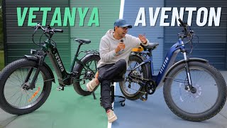 Aventon Aventure 2 vs Vetanya Alligator Fat Tire E-bike Comparison