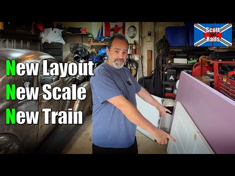 I'm Building My First N Scale Layout With A Brand New Train