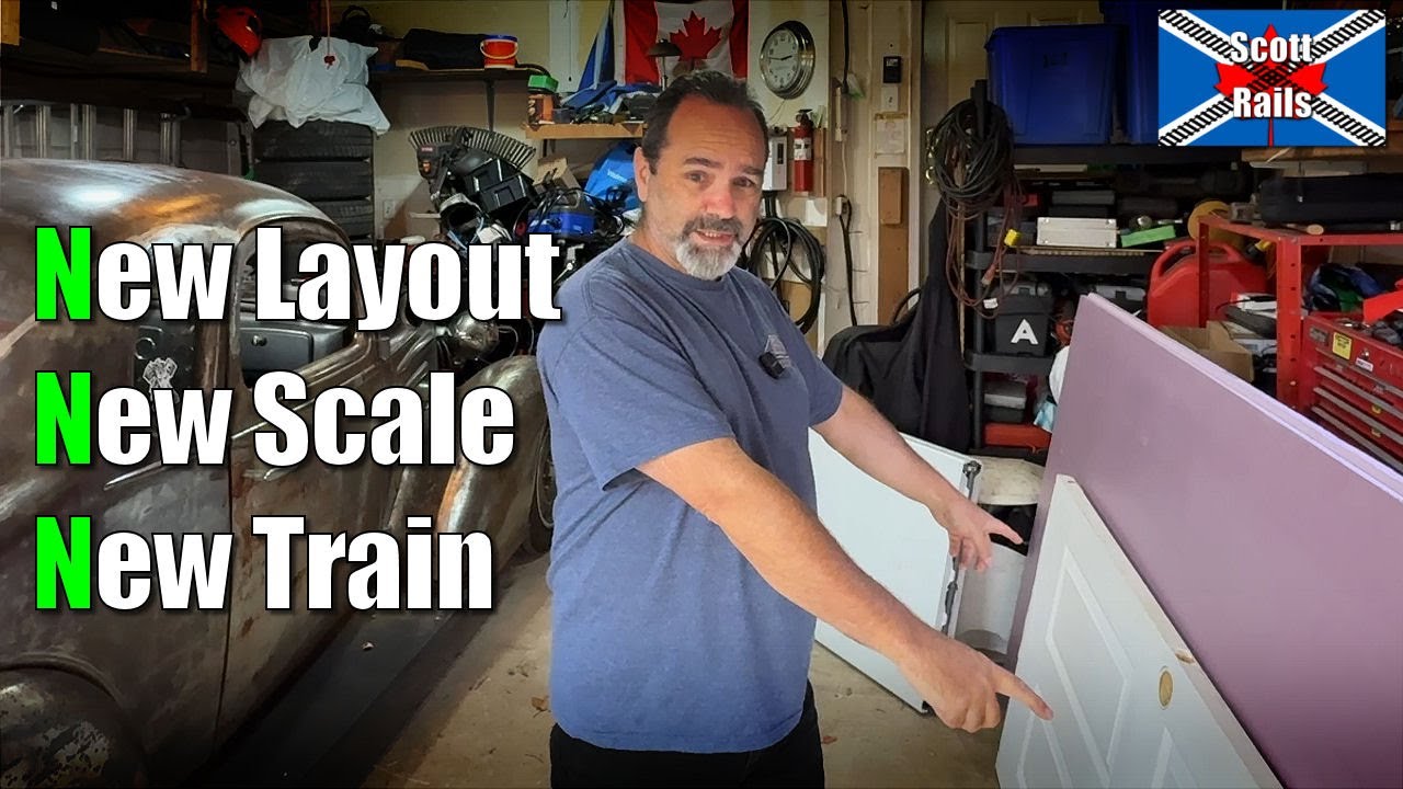 I'm Building My First N Scale Layout With A Brand New Train