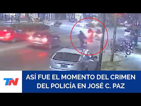CONMOCIÓN EN JOSÉ C. PAZ: asesinaron a balazos a un policía que trabajaba como repartidor