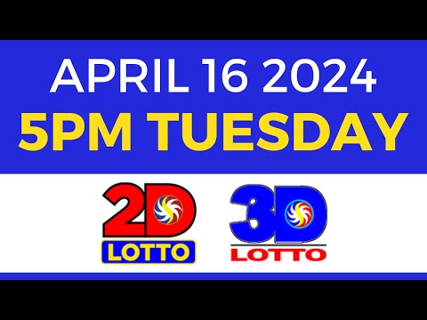 5pm Result Today April 16 2024 PCSO Lotto