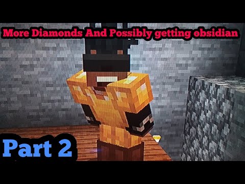 Unbelievable Diamond and Obsidian Find in Minecraft! (Part 2)