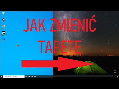 JAK ZMIENIĆ TAPETĘ W KOMPUTERZE Jak zmienić tło pulpitu WINDOWS 10
