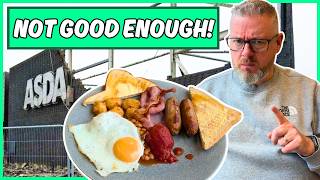 I Review The ASDA Cafe Breakfast! TERRIBLE!!