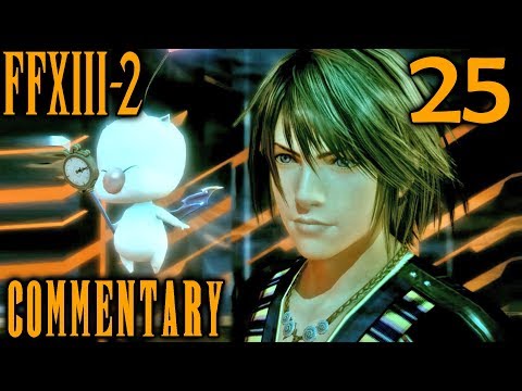 Final Fantasy XIII-2 Walkthrough Part 25 - The Forbidden History (Augusta Tower 200 AF)