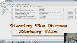 Viewing The Chrome History File