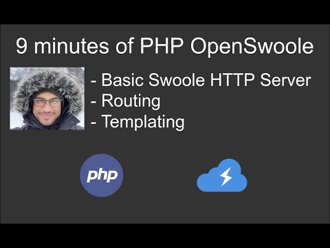 PHP OpenSwoole HTTP Server - Routing and Templating