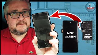 Google PIXEL 7a with smashed scren and bloated battery | Can I FIX it?