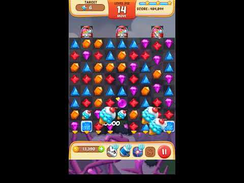 Jewel Match King Level 312 - Walkthrough ( No Booster )