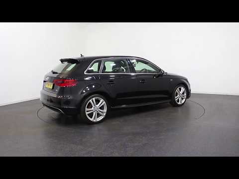 HY64VKC AUDI A3 1.6 TDI S Line Sportback 5d 109 BHP Bluetooth