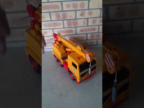 boboloko44.etsy.com #bruder #volvo tele #crane #tc4500 for #parts #rare #vintage #vehicle #toys