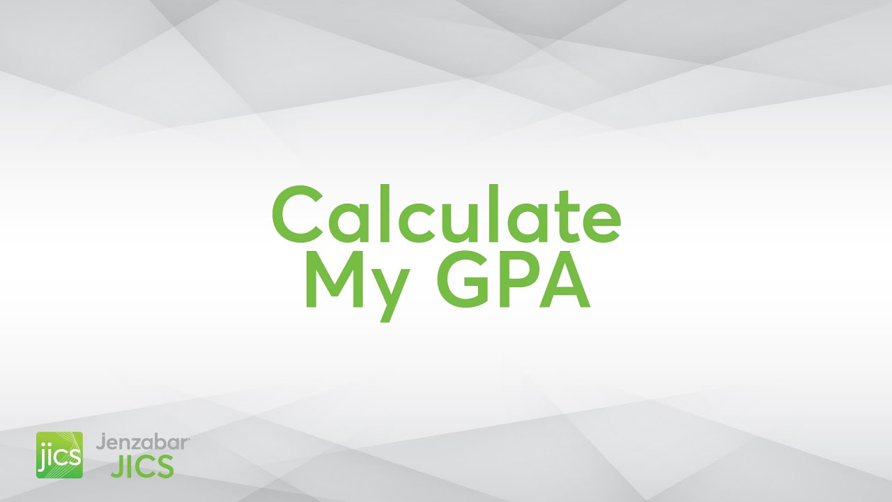 Calculate My GPA